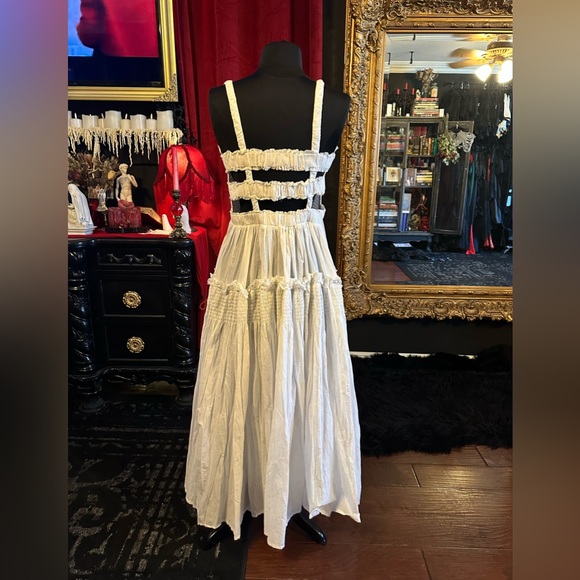 ASOS cottagecore textured midi dress - Picture 5 of 8